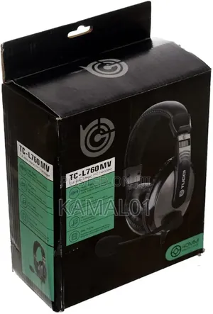 Wired Headphones With Noise-Canceling Microphone Ergonomic