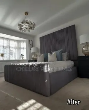 Unique and Classy Padded Bed Frame