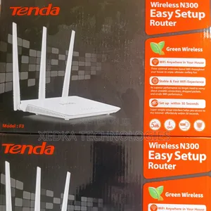 Tenda 300mbps 4 in 1 Wireless Router 3 Antennas