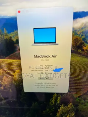 Laptop Apple MacBook Air 2020 M1 8GB Apple M1 SSD 256GB