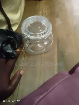 Airtight Glass Jar Display Storage Bottle - With Lid 500ml