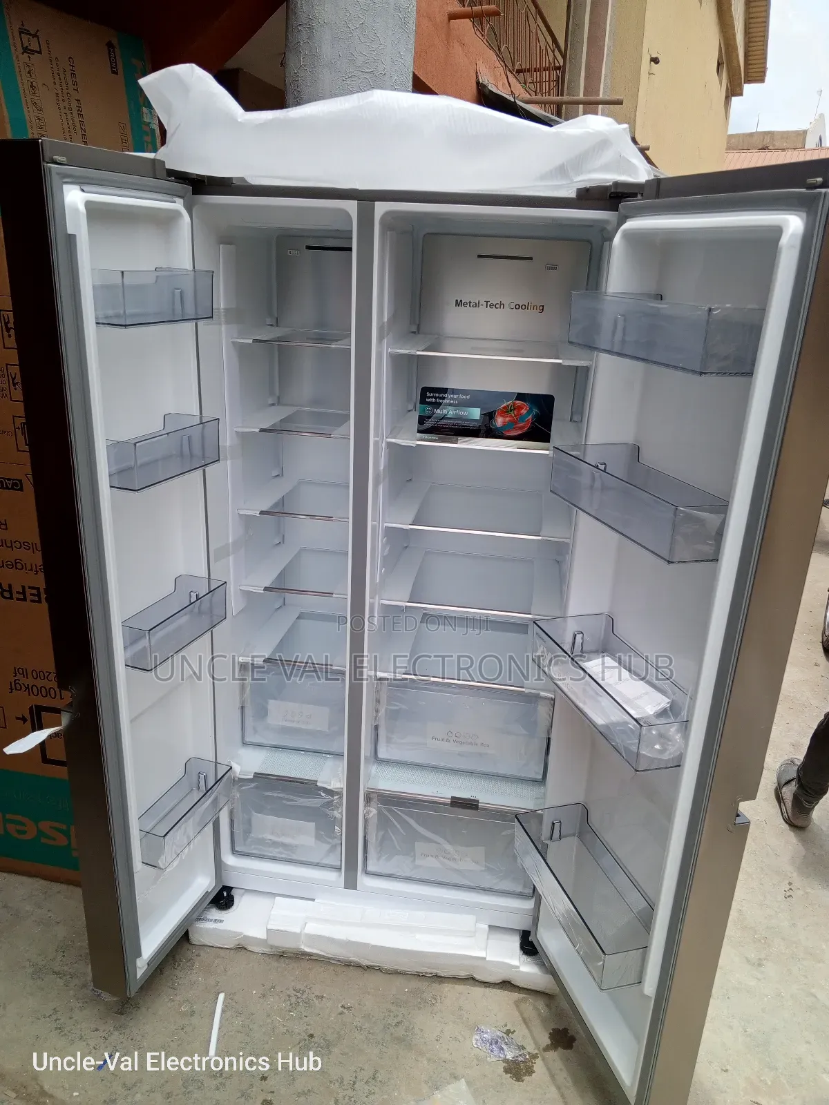 Hisense Side by Side Fridge Ref87ws