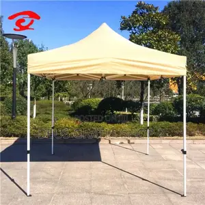6 by 6 Feet Foldable Canopy Tent Yellow 