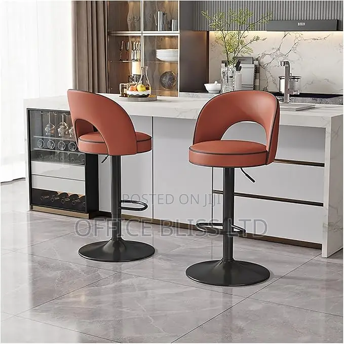 Breakfast Bar Stools With Backs,Adjustable