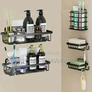 5pcs Bathroom Storage Rack