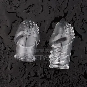 Dick Head Reusable Condom Penis Sleeve Delay Ejaculation