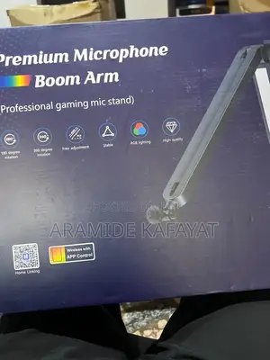 Rgb Microphone Boom Arm