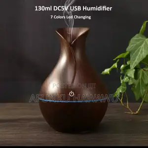 Wood Grain Vase Humidifier