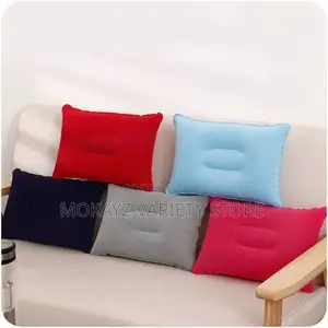 1pc Inflatable Soft Spa Neck Pillow/Cushion Pillow