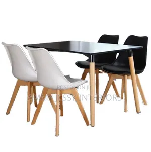 Standard Wooden Dining Table and Chairs