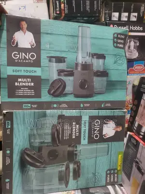 Gino d'Acampo Grey Soft-Touch Multi Blender