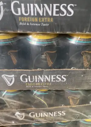 Guinness Foreign Extra Stout Can - 440ml X 24 Cans