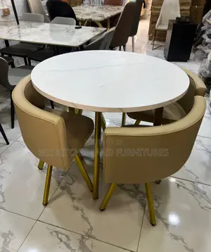 Wooden Top Dining Set