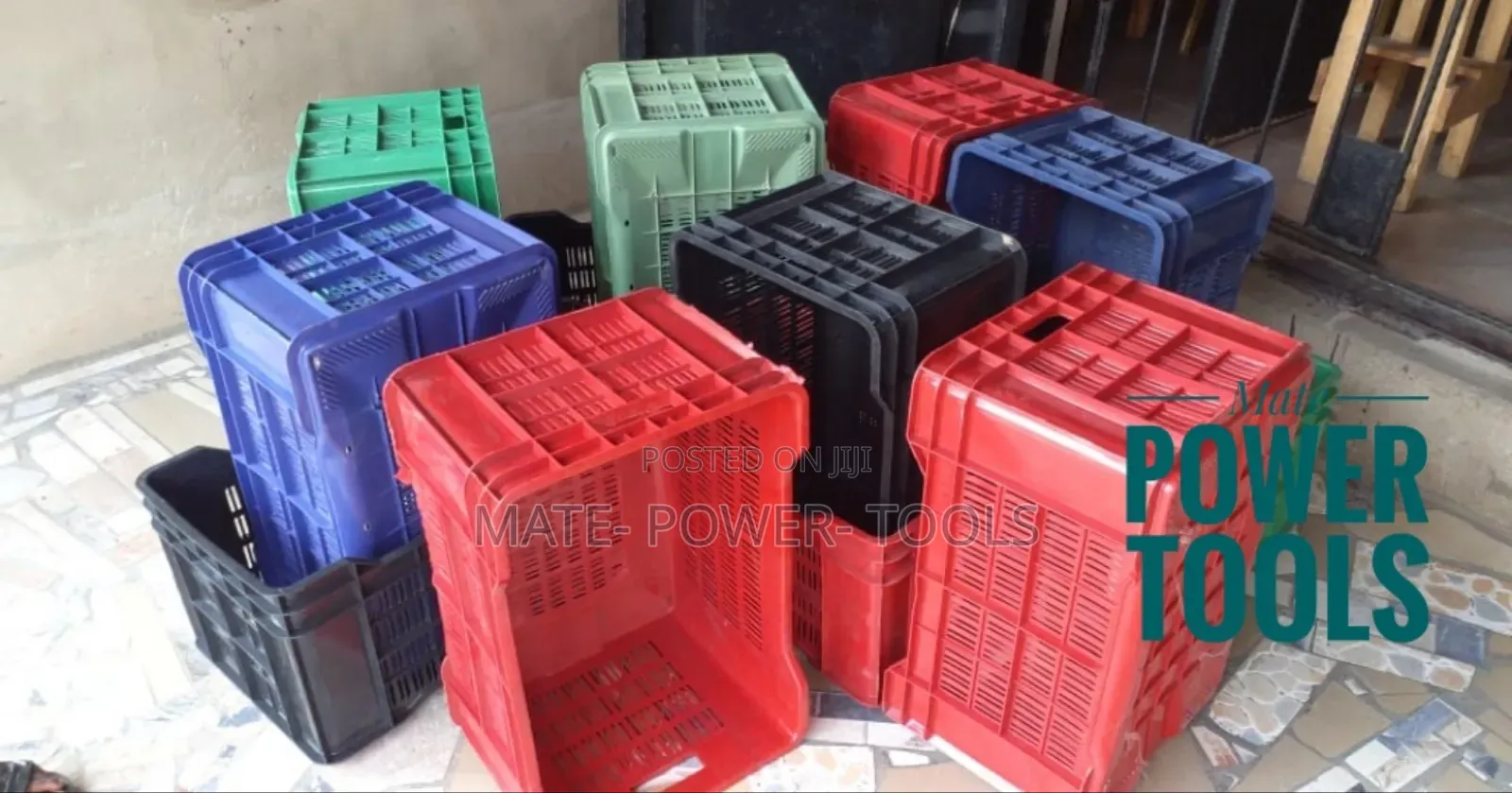 Multi-Purpose Heavy Duty Plastic Crates