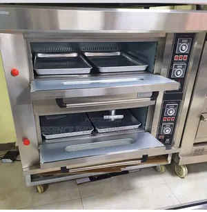 Hot Sales 4trays Gas Oven Double Deck