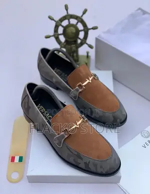 Original Versace Loafers Shoes