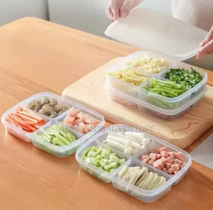 4 Grids Food Storage Box