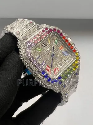 Cartier Full Iced Watch For. Unisex