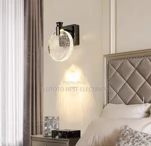 Silver and Gold Luxury Wall Light, Led