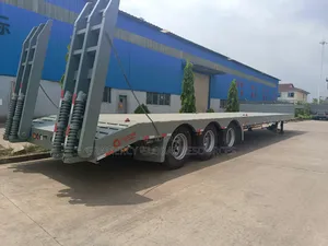 Brand New Semi Trailer Low Bed 60 Tons 3 Axle Available