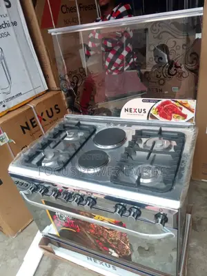 Original Nexus Six Burner Gas Cooker 4gas and 2electric