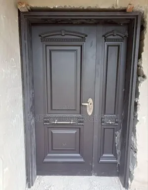 Rugged Gray Double Box 4ft Isreali Decorative Ulta Door