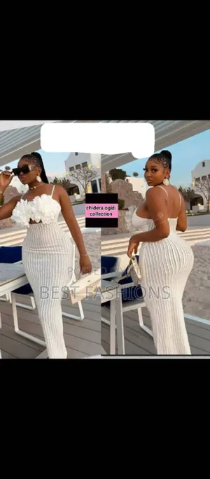 White Trendy Sleeveless Bodycon Dinner Dress