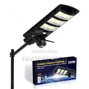 Ai Solar Camera + Lighting 2 in 1 | 1080p Camera 450w