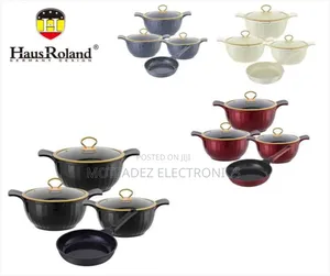 Haus Roland Non Stick 7pcs Die Cast Aluminium Cookware Set