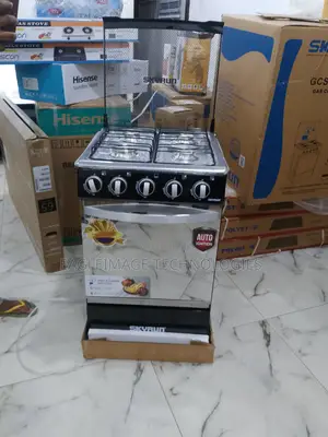 Skyrun Luxury Cast Iron 4 Burner Gas Cooker GCS-4c/X