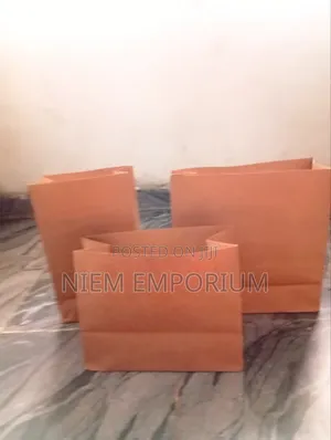 Kraft Paper Bag Without Handles