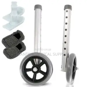 Folding Walker 2 Wheel Button