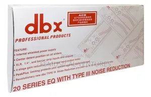 Equalizer DBX 2231 Dual 31-Band Graphic Eq