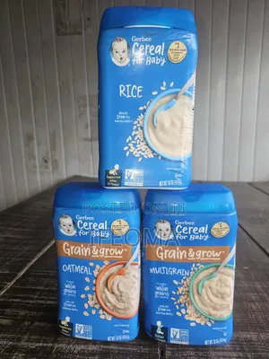 Gerber Cereal Rice, Multigrain and Oatmeal