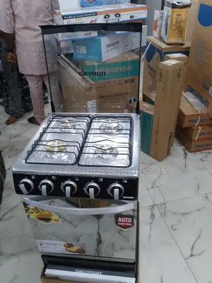 Skyrun Gourmet Gas Fusion 4 Burner Gas Cooker GCS-4c/X