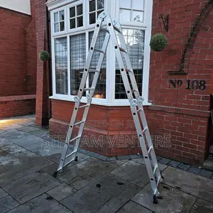 4x4 Aluminum Foldable Ladder