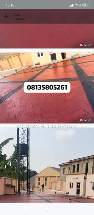 Stage Concrete Floors Design