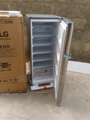 Lg Gn-304sl 168l 7 Shelves Upright Freezer