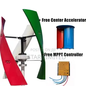Continuous 5000watts 48v Energy Supply Vertical Wind Turbine