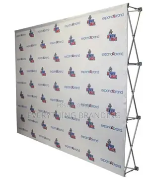 Branded Pop Up Banner Display Stand for Events Exhibitions