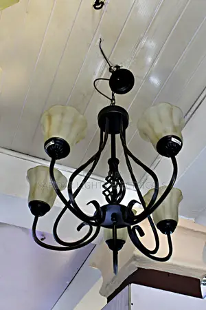 Wrought Iron Chandelier