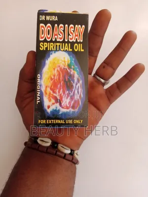 Dr Wura Spiritual Do as I Say Oil for Both Genders