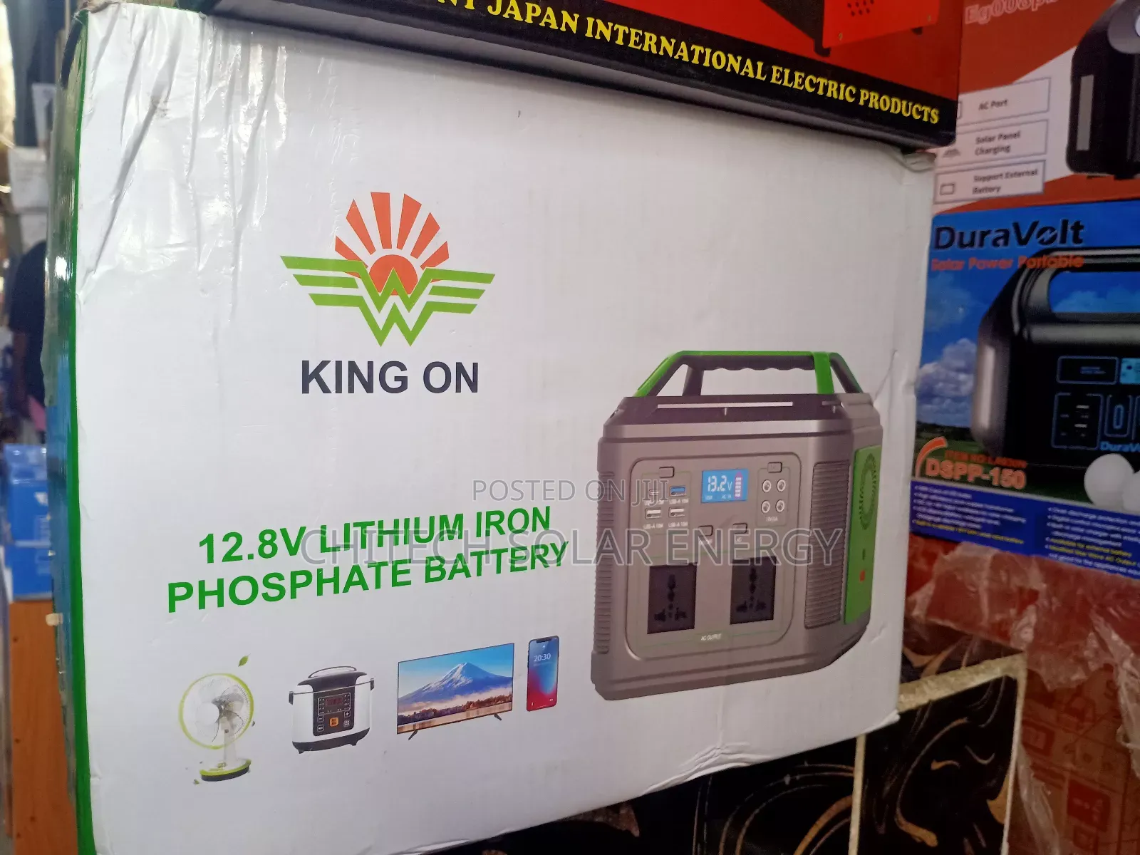 500w Solar Generator With Panel