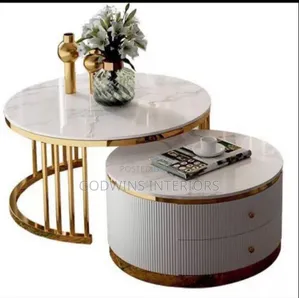  Modern Luxury Nesting Center Table Set 