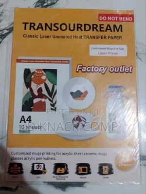 10 Sheets Classic Laser Uncoated Heat Transfer Paper