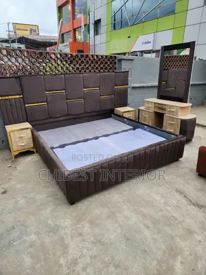 Luxury 6by6 Set of Padded Bed