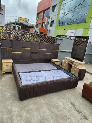 Quality Six by Six Set of Upholstery Bed