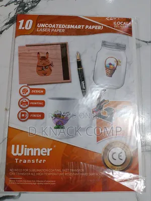 20 Sheets Uncoated Smart Laser Transfer Paper