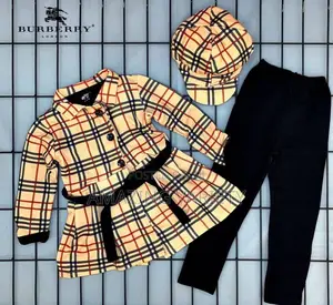 Kids Clothes Set Jacket Cap Trouser