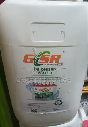 Sofcopsel Quality and Affordable GSR Distilled Battery Water